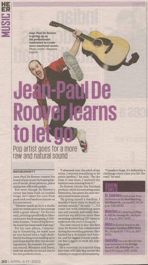 2013-04-11 - HERE - V 14 I 15 - Jean-Paul De Roover learns to let go - small